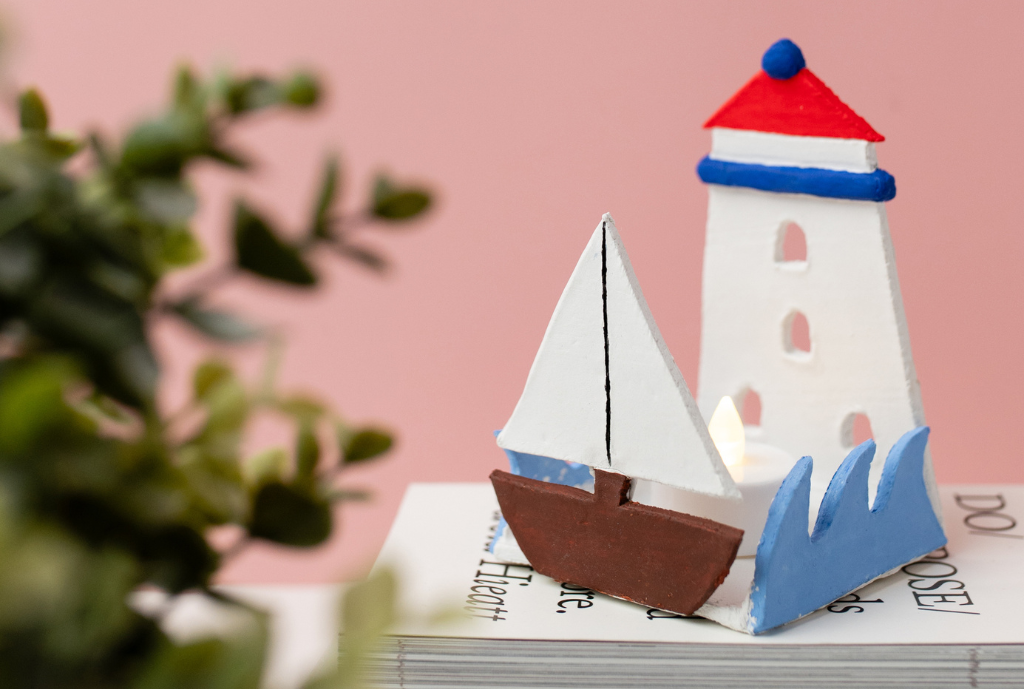 Lighthouse Ceramic Tealight Holder – Craftiosity