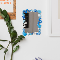 The Abstract Polymer Clay Mirror Kit