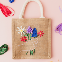 The Ribbon Embroidered Bag