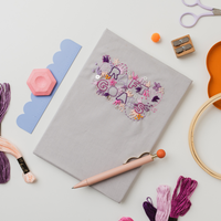 The Embroidered Notebook Cover Kit