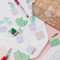 The Linoprint Beach Bag