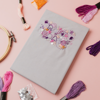 The Embroidered Notebook Cover Kit