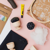 The Sashiko Pincushion Craft Kit