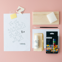 The Flock Of Swifts Artwork Craft Kit