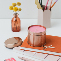 Rose Gold Scented Candles Craft Kit