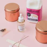 Rose Gold Scented Candles Craft Kit