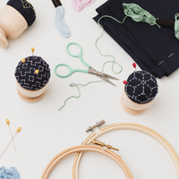 The Sashiko Pincushion Craft Kit