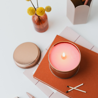 Rose Gold Scented Candles Craft Kit