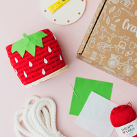 The Strawberry Rope Pot Craft Kit