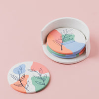 The Botanical Clay Coasters Craft Kit