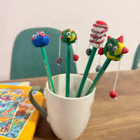 The Clay Monster Pencil Toppers Little Makers Kit