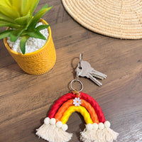 Macramé Rainbow Keychains Little Makers Kit