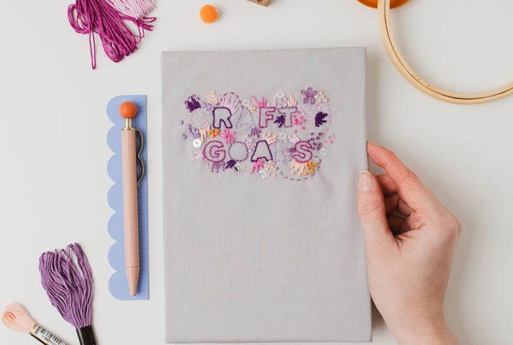 The Embroidered Notebook Project