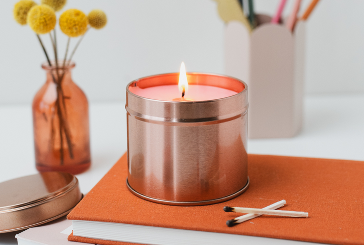 Rose Gold Scented Candles Craft Kit