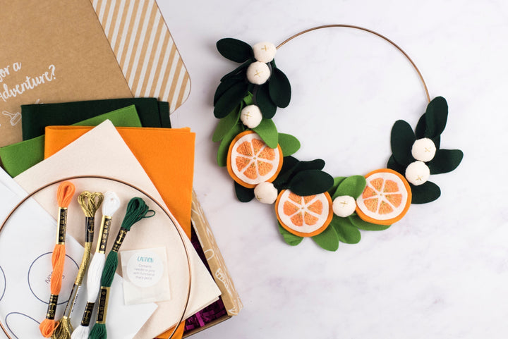Crafting with Felt: 5 Beautiful & Simple Ideas