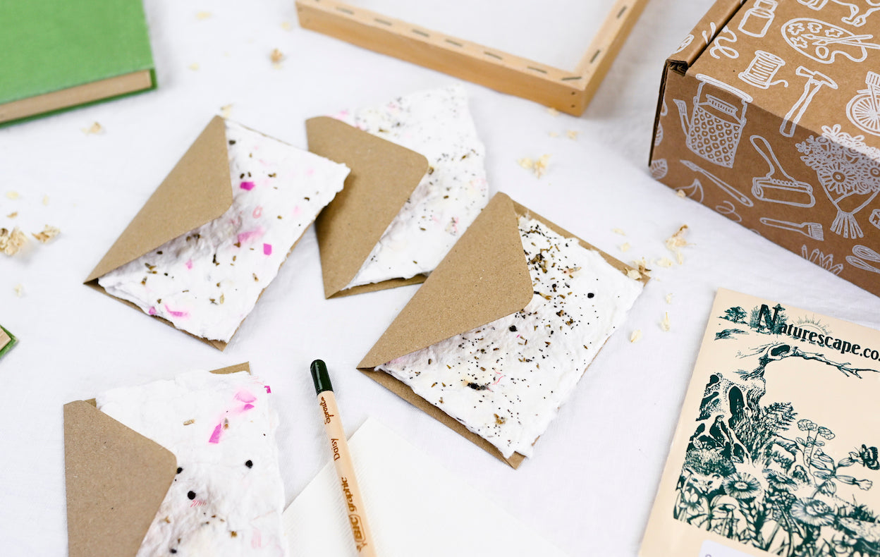 Craft Papermaking Papermaking with Seeds Craft Kit – Craftiosity