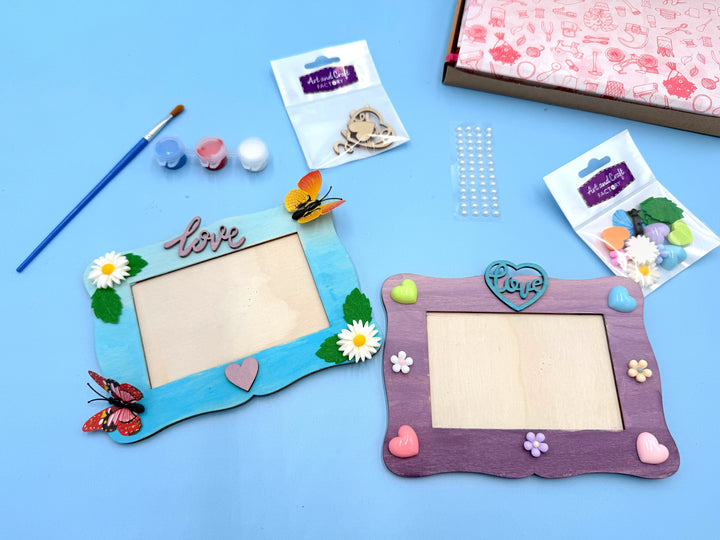 Painted Wooden Frame – September Little Makers Kit