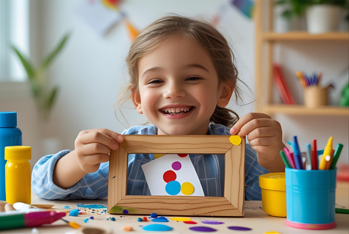 Sneak Peek into September's Mini Makers Craft Kit: A Wooden Photo Frame