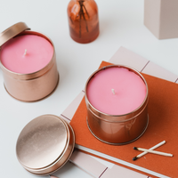 Rose Gold Scented Candles Craft Kit