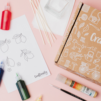 The Painted Lemon Reed Diffuser Craft Kit