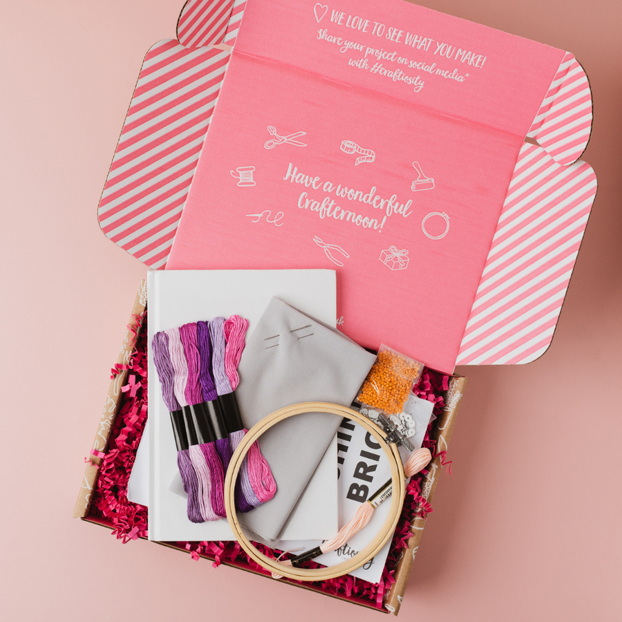 The Embroidered Notebook Cover Kit