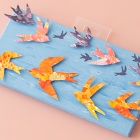The Flock Of Swifts Artwork Craft Kit