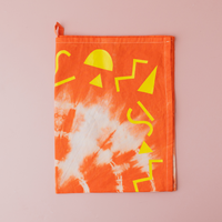 The Memphis Vinyl & Shibori Tea Towel Kit