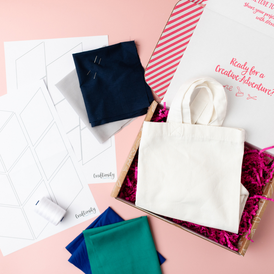 The English Paper Piecing Tote Bag