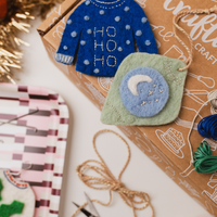 Festive Felting: Christmas Tree Decorations Craft Kit