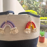 Macramé Rainbow Keychains Little Makers Kit