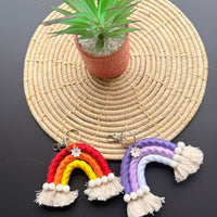 Macramé Rainbow Keychains Little Makers Kit