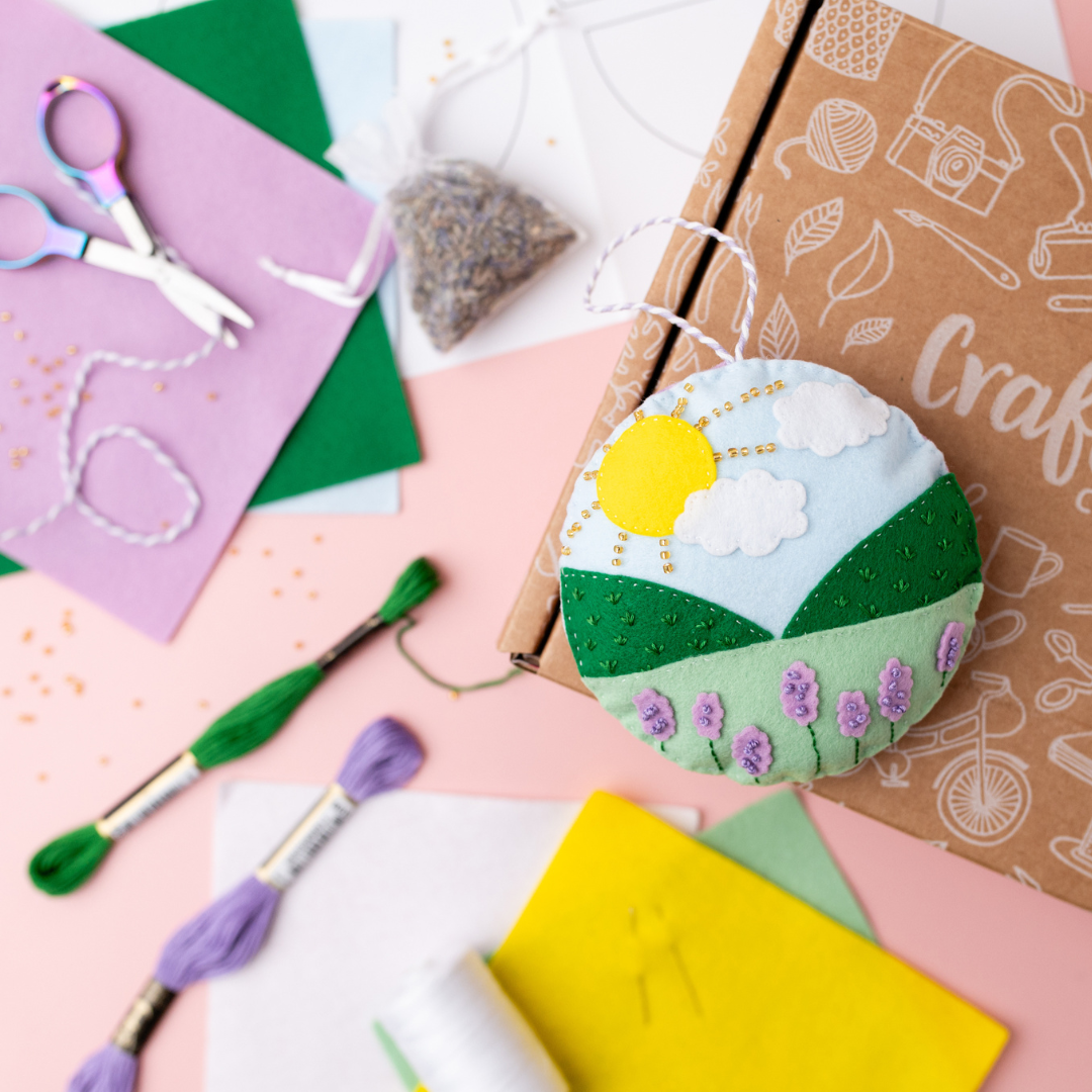 Craftiosity UK Modern Craft Kit Subscription Box