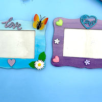 Painted Wooden Frame - Little Makers Kit (Digital Instructions)