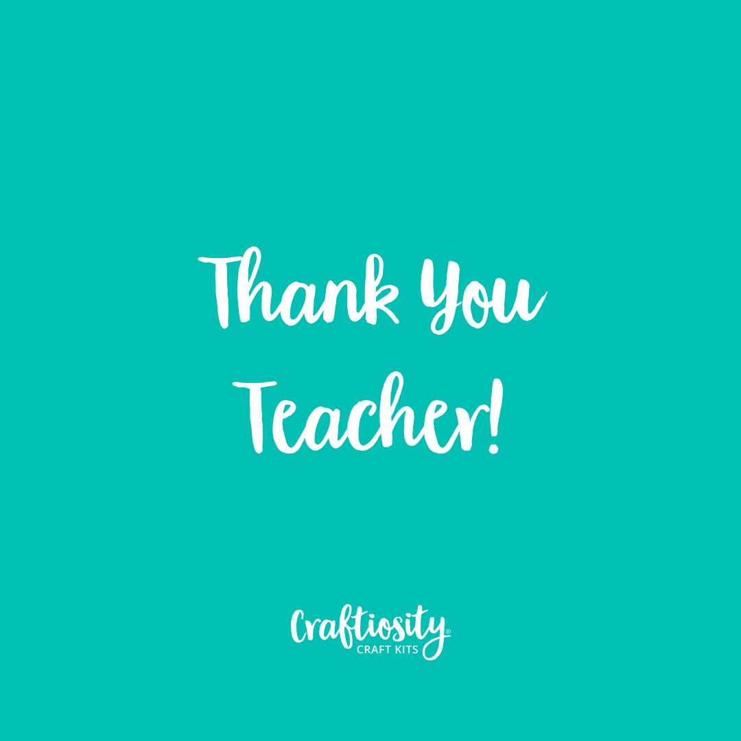 Thank You Teacher Gift Card
