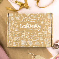 Craftiosity Craft Kit Gift Subscription Box for Adults UK